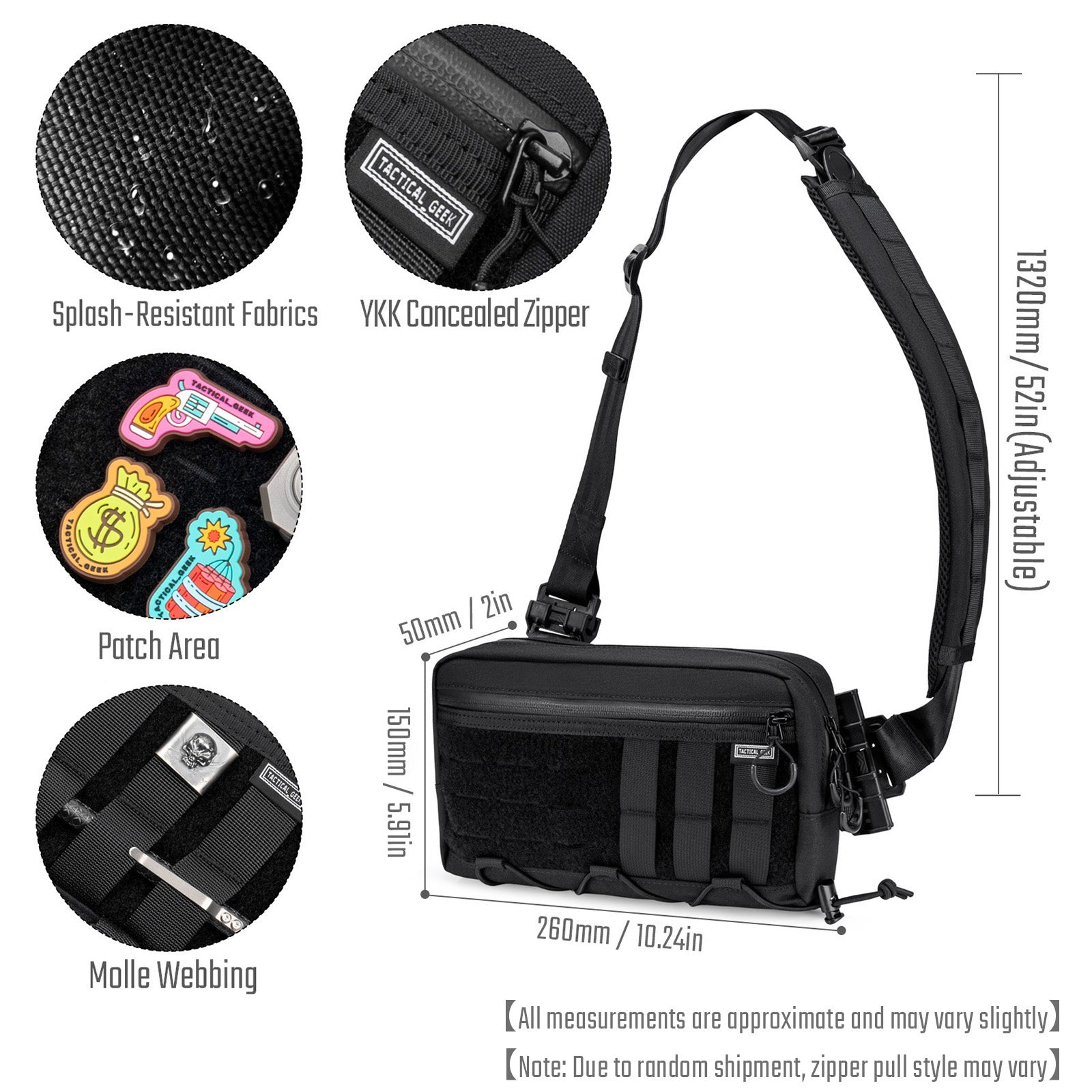 Cache L3 EDC Shoulder Bag