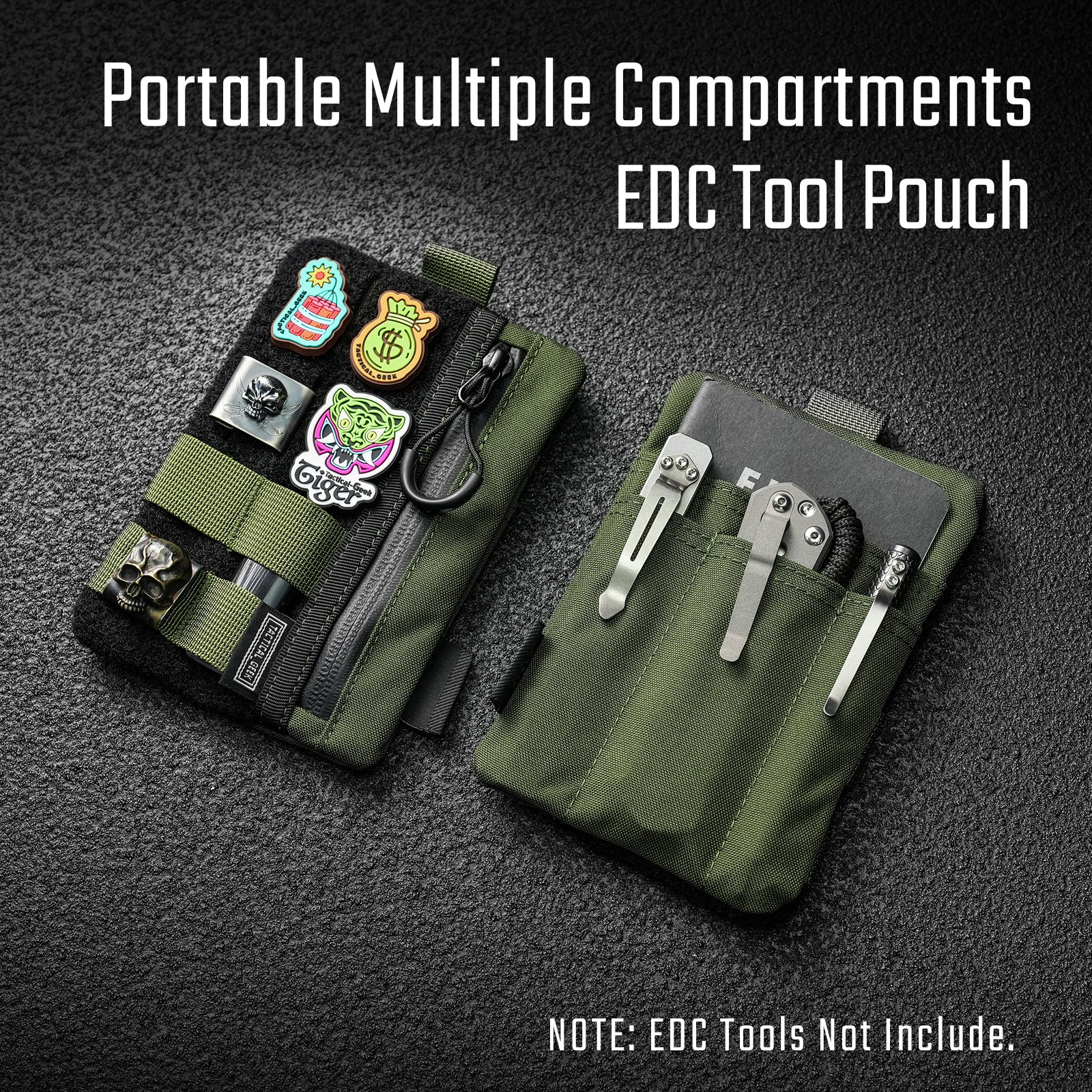 EXT12 ポータブルツールポーチ (ブラック)