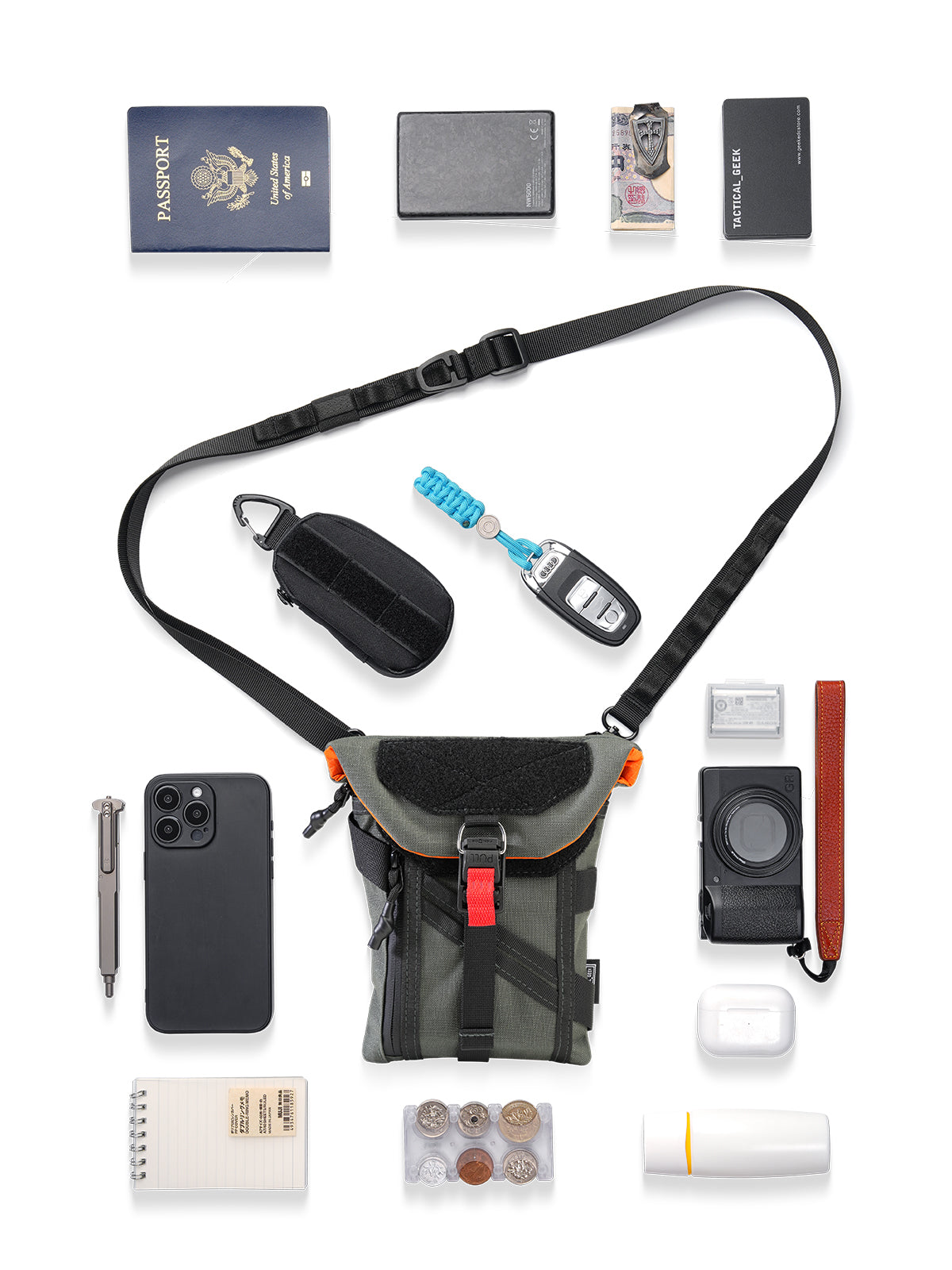 EXT14 Multi-Functional Travel Document & EDC Organize