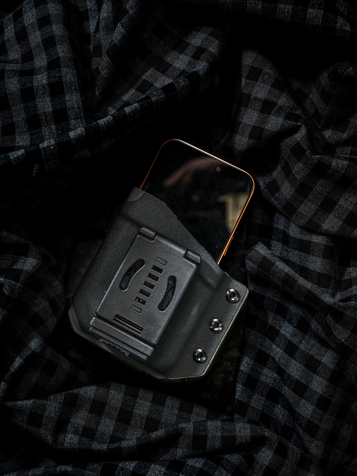 Black-Grey Phone Case for iPhone 17 Pro & iPhone 17 Pro Max (Unique item)