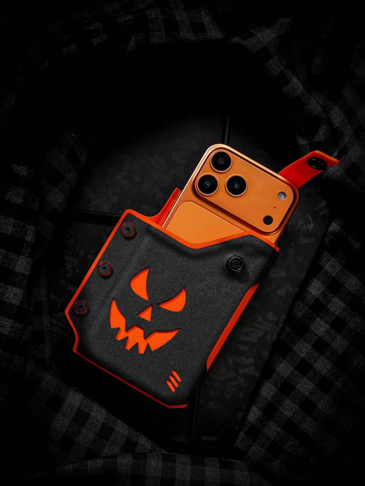 Pumpkin Slash Phone Case for iPhone 17 Pro & iPhone 17 Pro Max (Unique item)