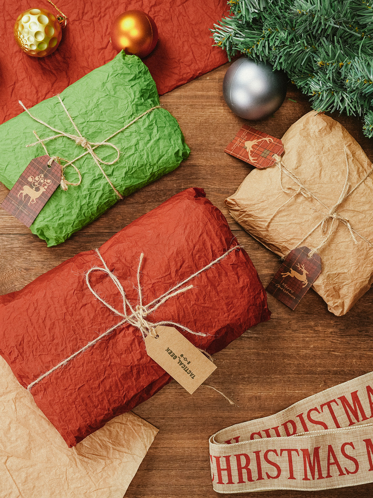 Christmas Gift Wrap Set