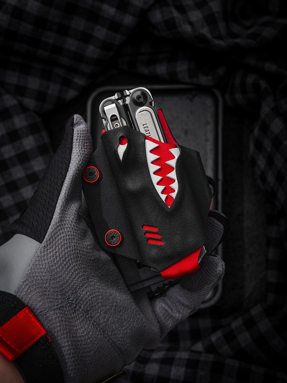 TX16 Multi-Tool Sheath for Leatherman ARC& Bit Kit Set(Craftsman Handmade, ships in 30 days)