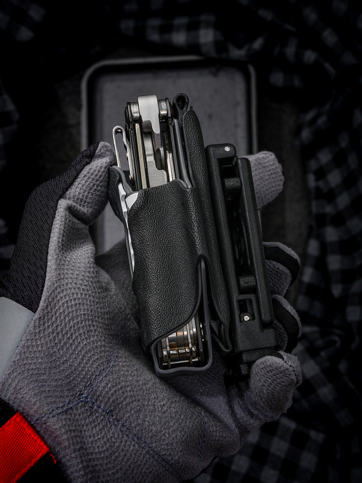 TX16 Multi-Tool Sheath for Leatherman ARC& Bit Kit Set(Craftsman Handmade, ships in 30 days)