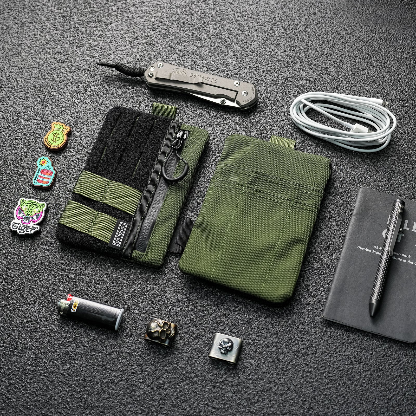 EXT12 ポータブルツールポーチ (ブラック)