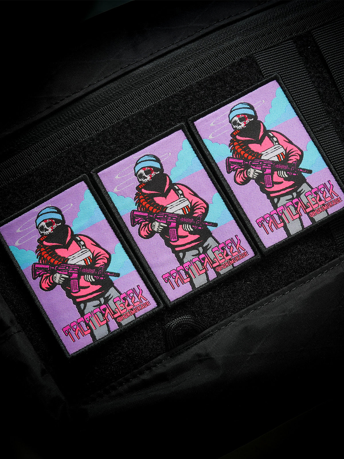 Horimukade × Tactical Geek – BG26 Patches (Pre-order, ships in seven days)