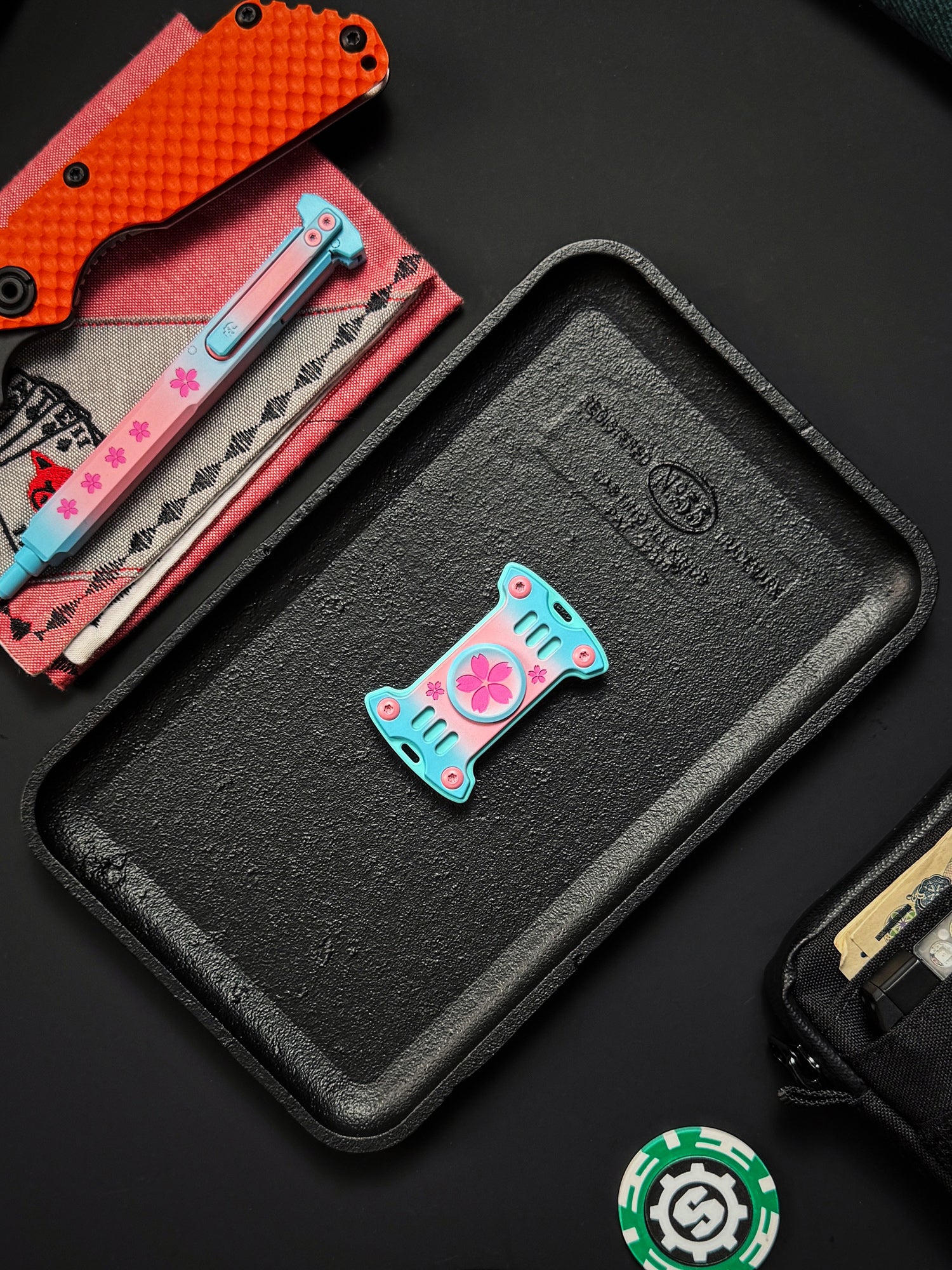 TACTICAL GEEK × CooYoo Sakura Milk Candy Hammerhead Fidget Spinner