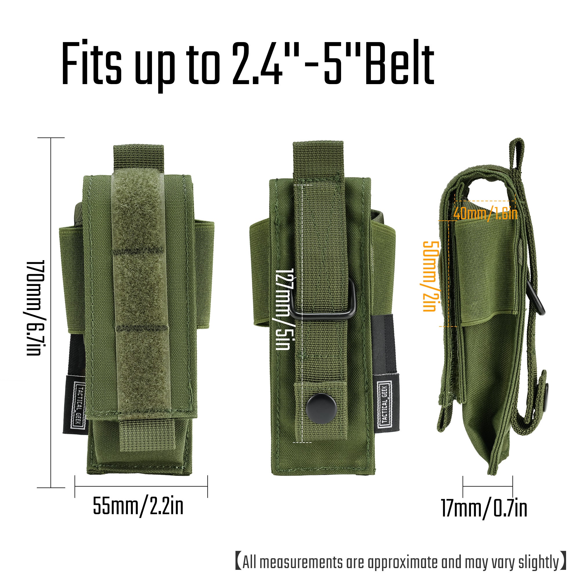 EXT8 Single Pistol Mag Pouch