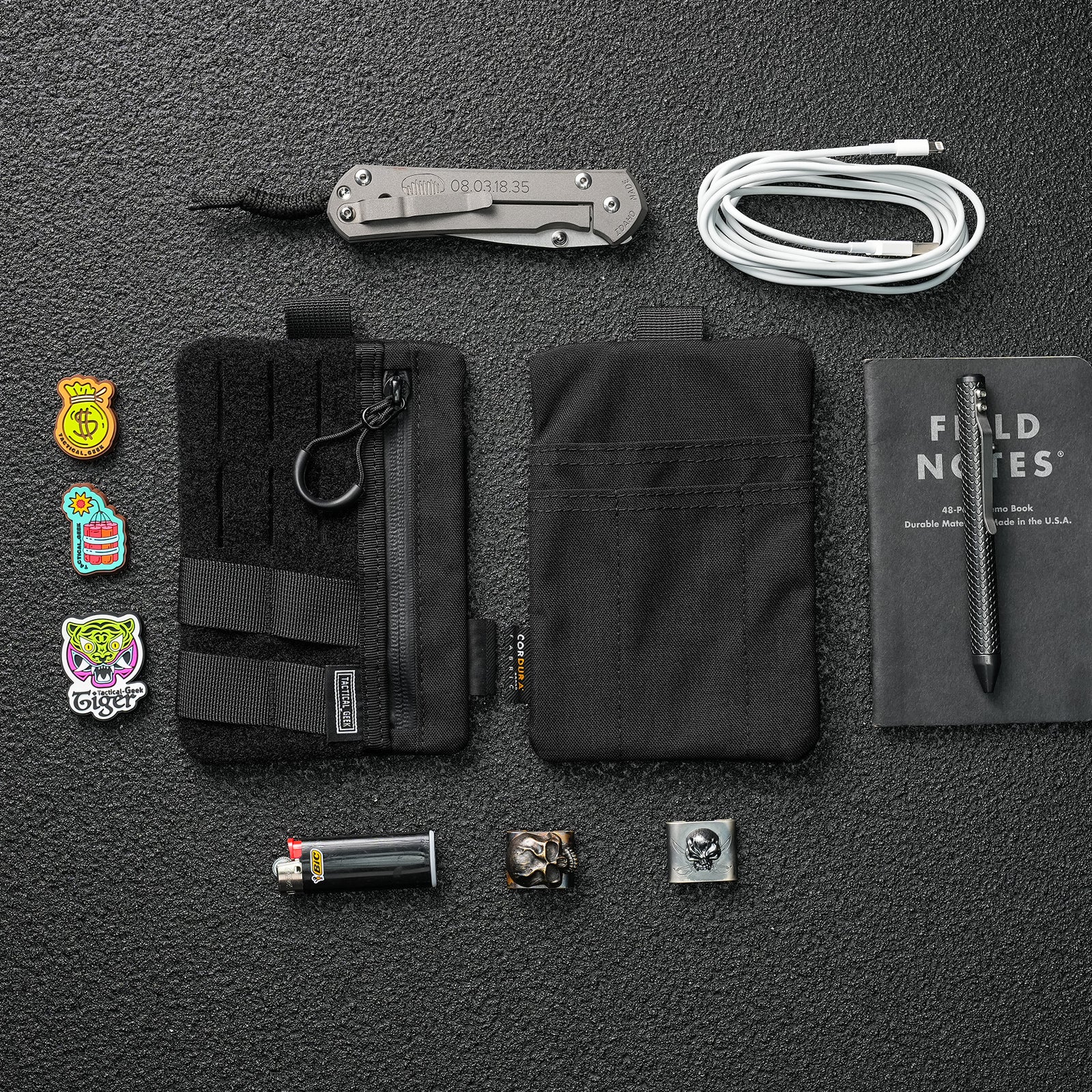 EXT12 ポータブルツールポーチ (ブラック)