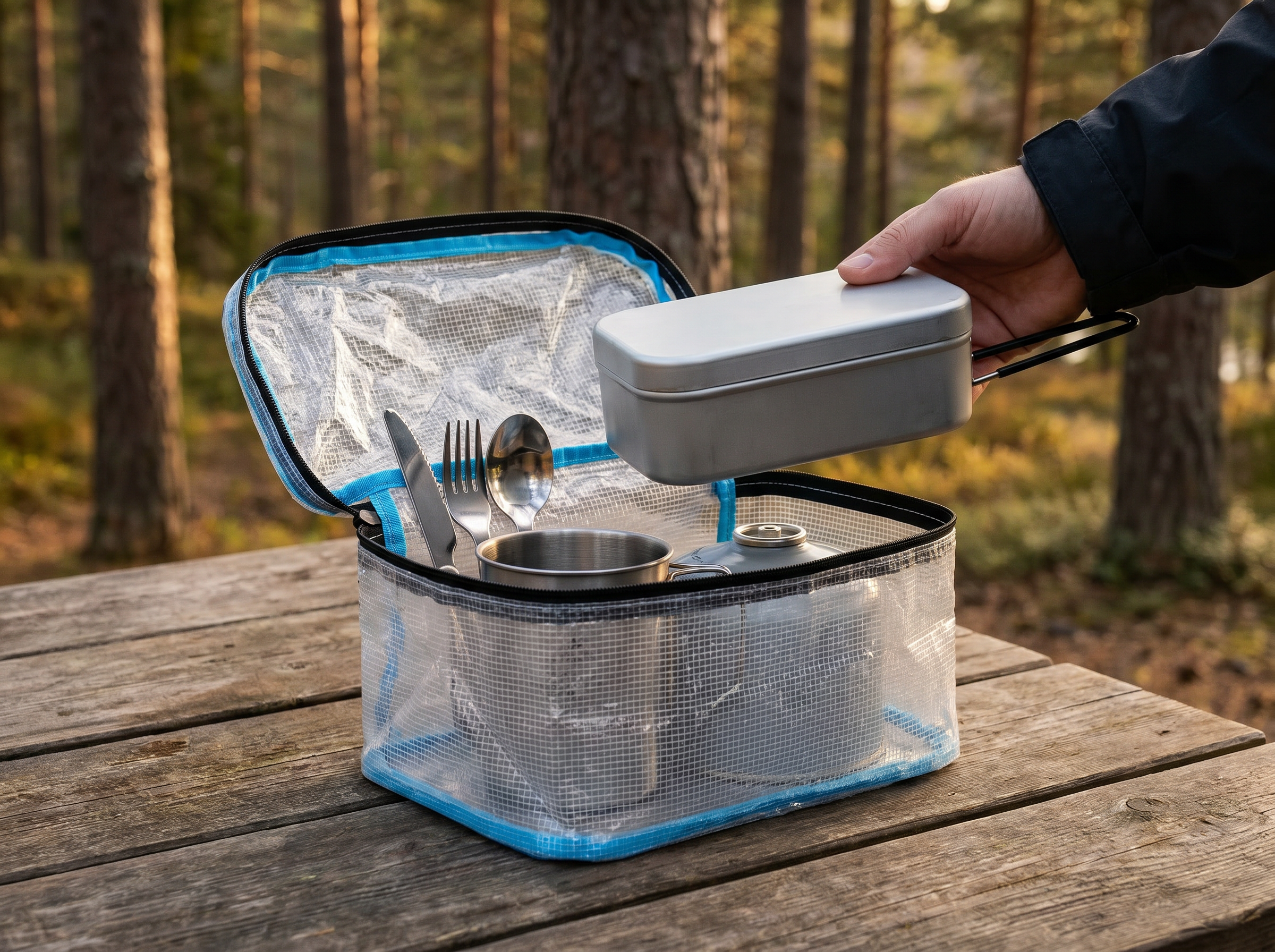 HS1 Clear Packing Cube