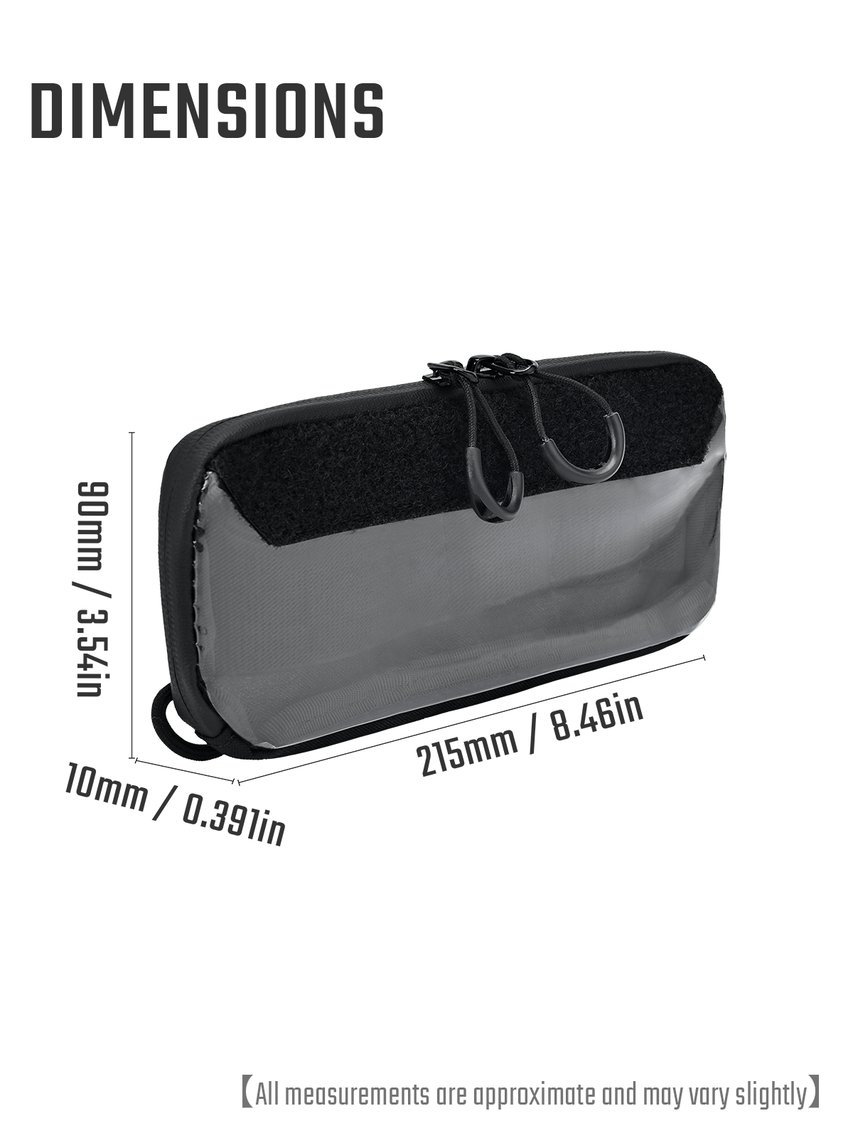 DT1 Transparent Utility Pouch