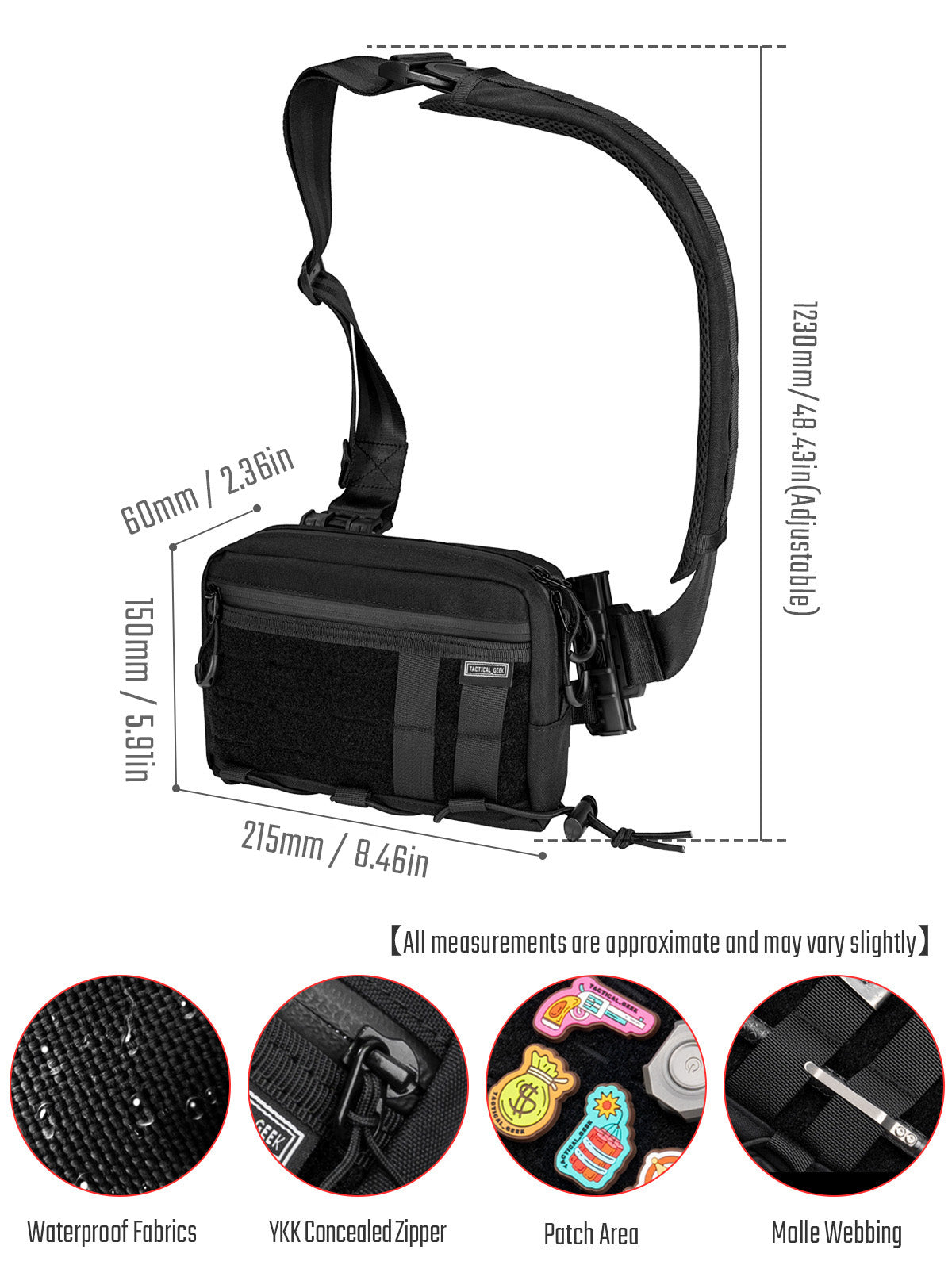 Cache L3S EDC Shoulder Bag