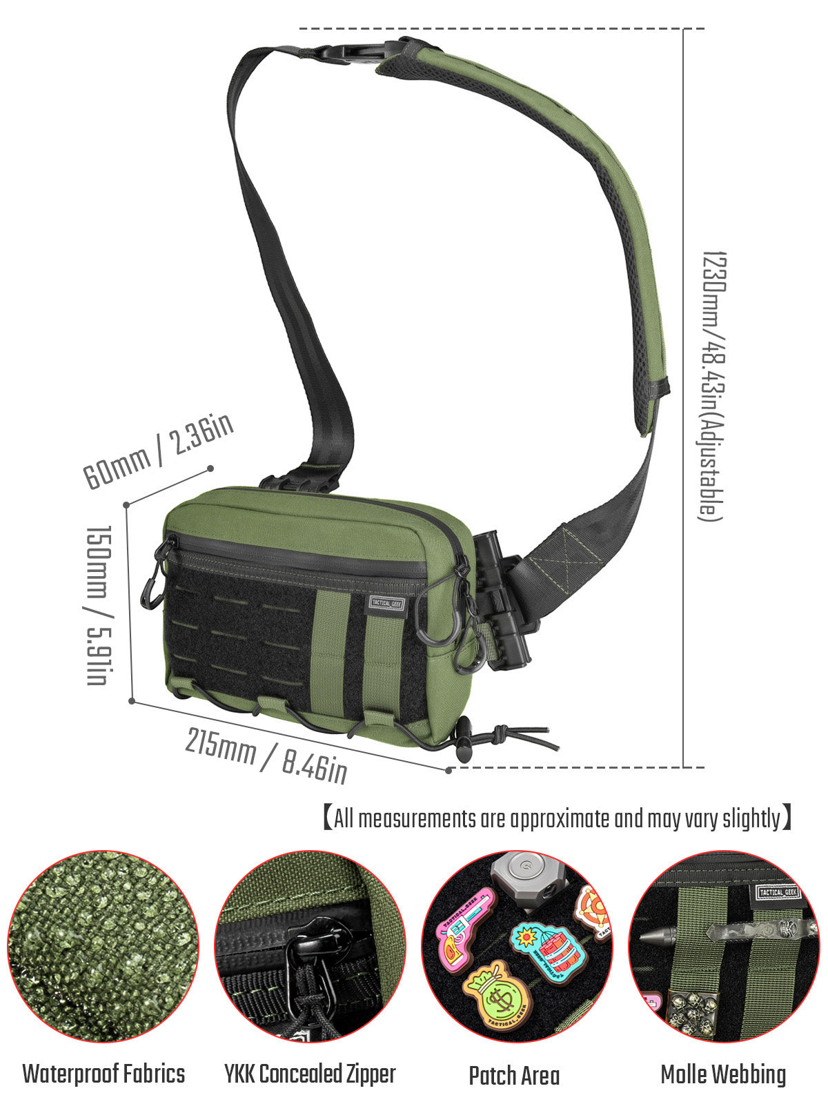 Cache L3S EDC Shoulder Bag