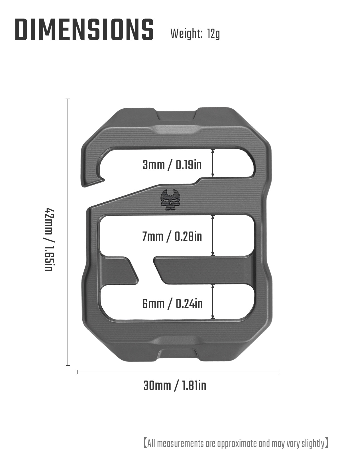 TGCode G15 Titanium Tri-Glide Buckle