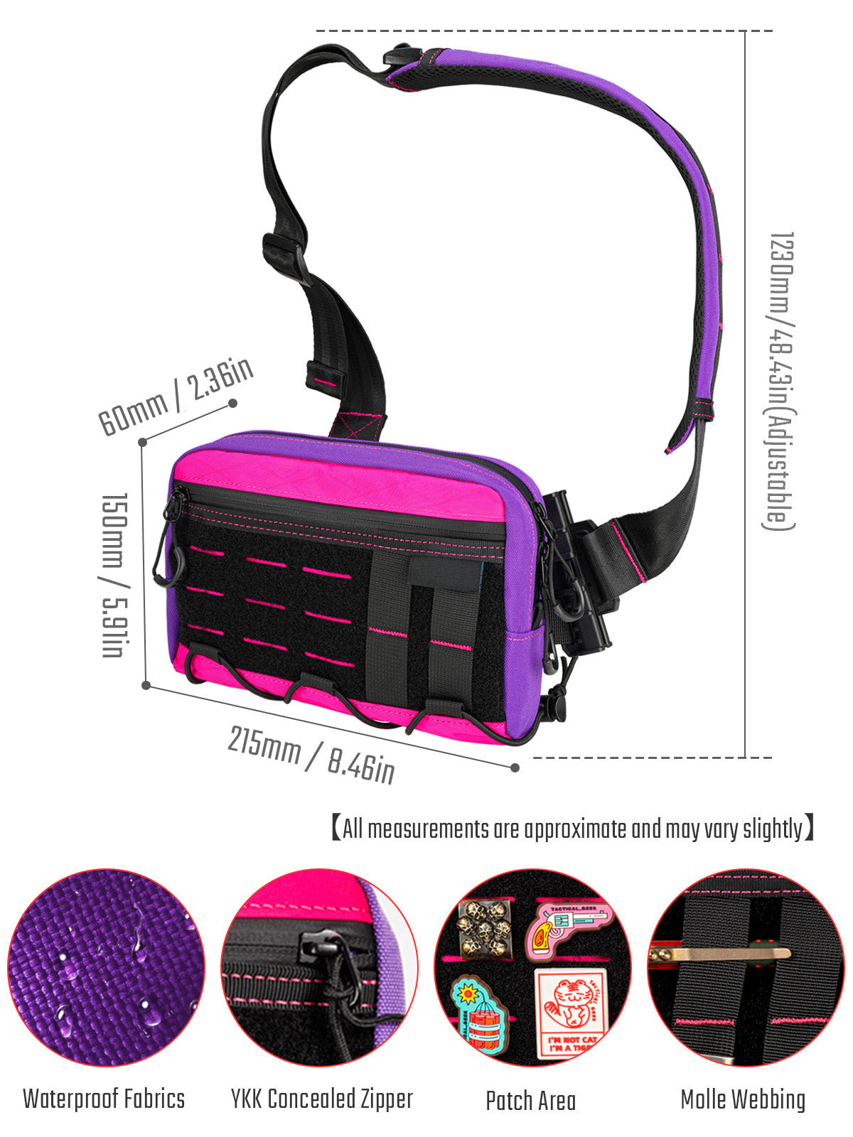 Cache L3S EDC Shoulder Bag(X-PAC)