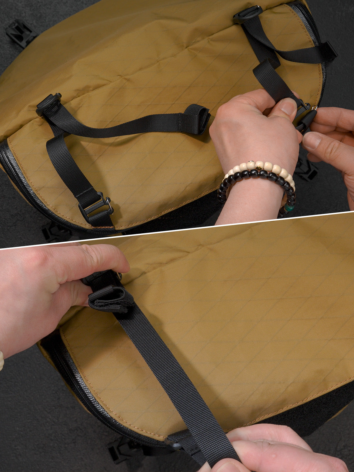 TGbelt16 Strap Tie (2pcs) – 20mm - Compatible with the Cache L7 Serious