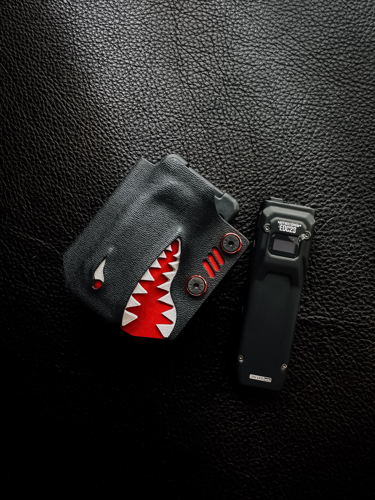 TX7 Flashlight Sheath for Nitecore EDC23 (Craftsman Handmade, ships in 30 days)