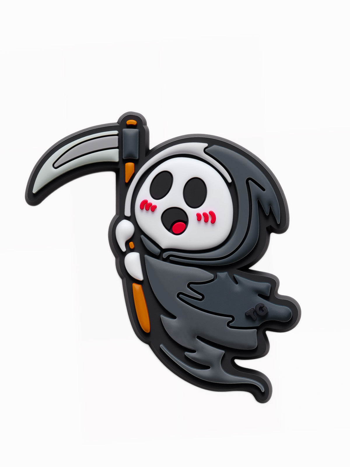 BooBoss BG30 ghost reaper patch with scythe