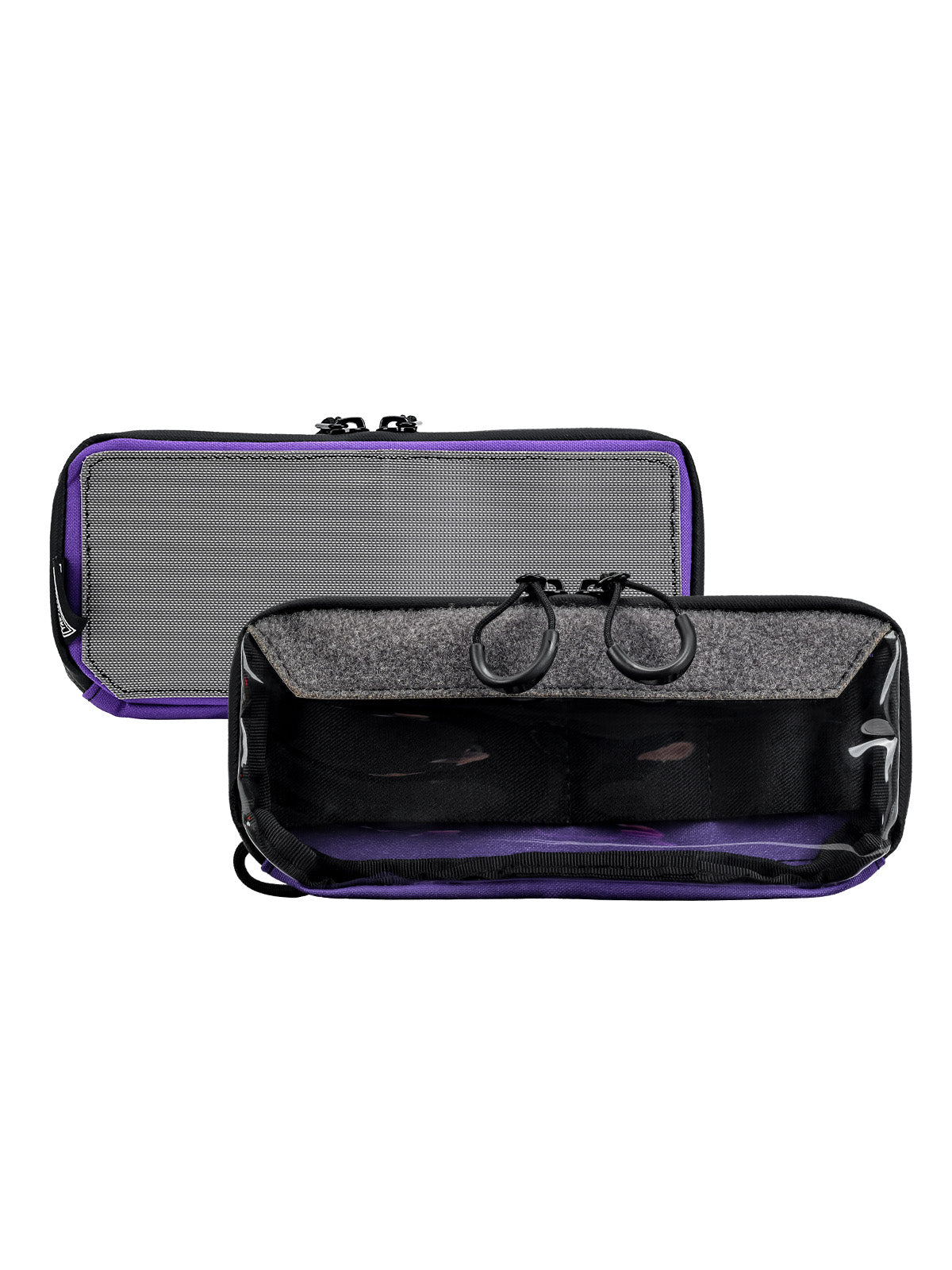 TacticalGeek DT1 Transparent Utility Pouch purple-1