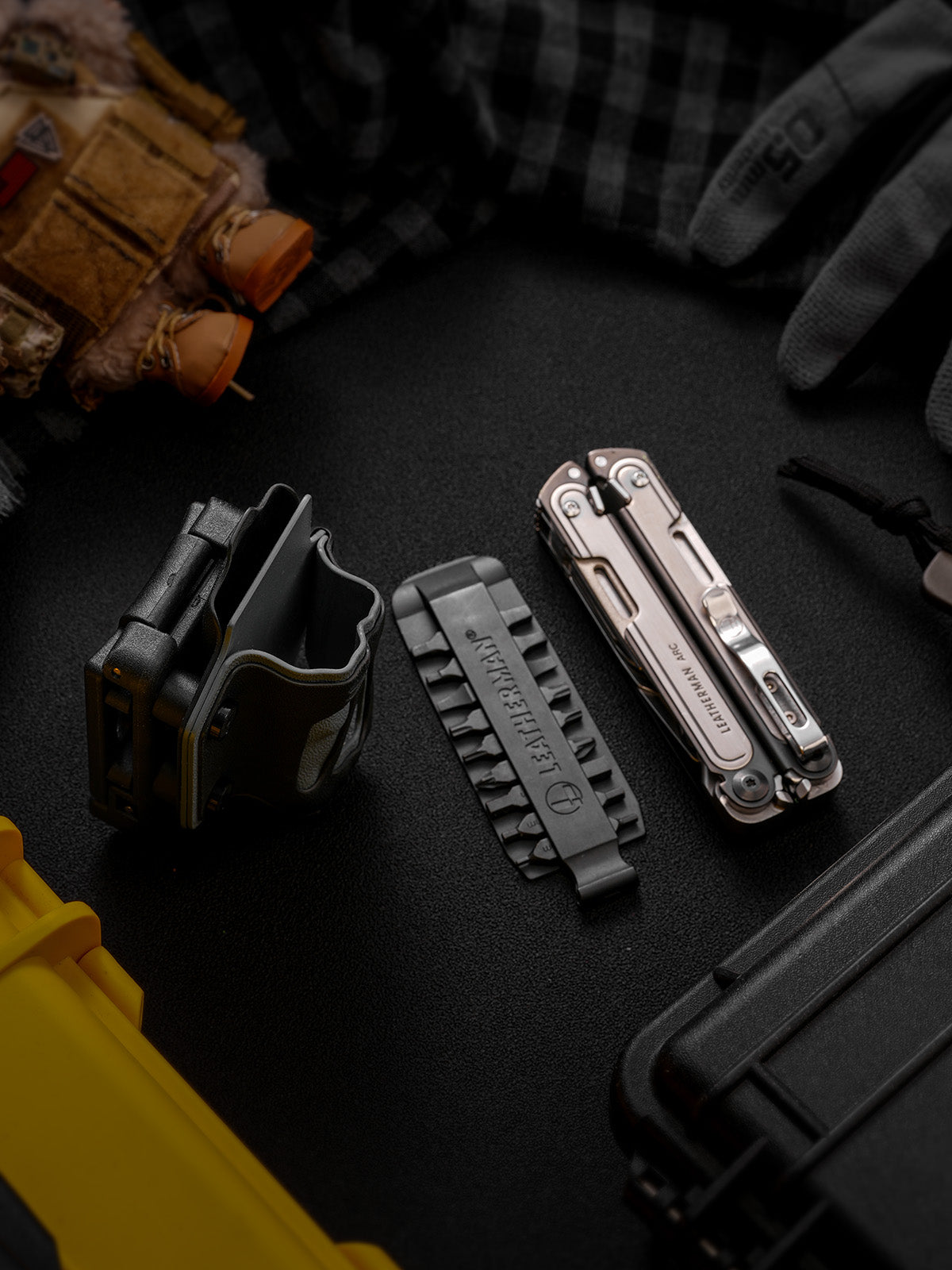 TacticalGeek TX16 Multi-Tool Sheath for Leatherman ARC& Bit Kit Set Grey Skeletonized-2
