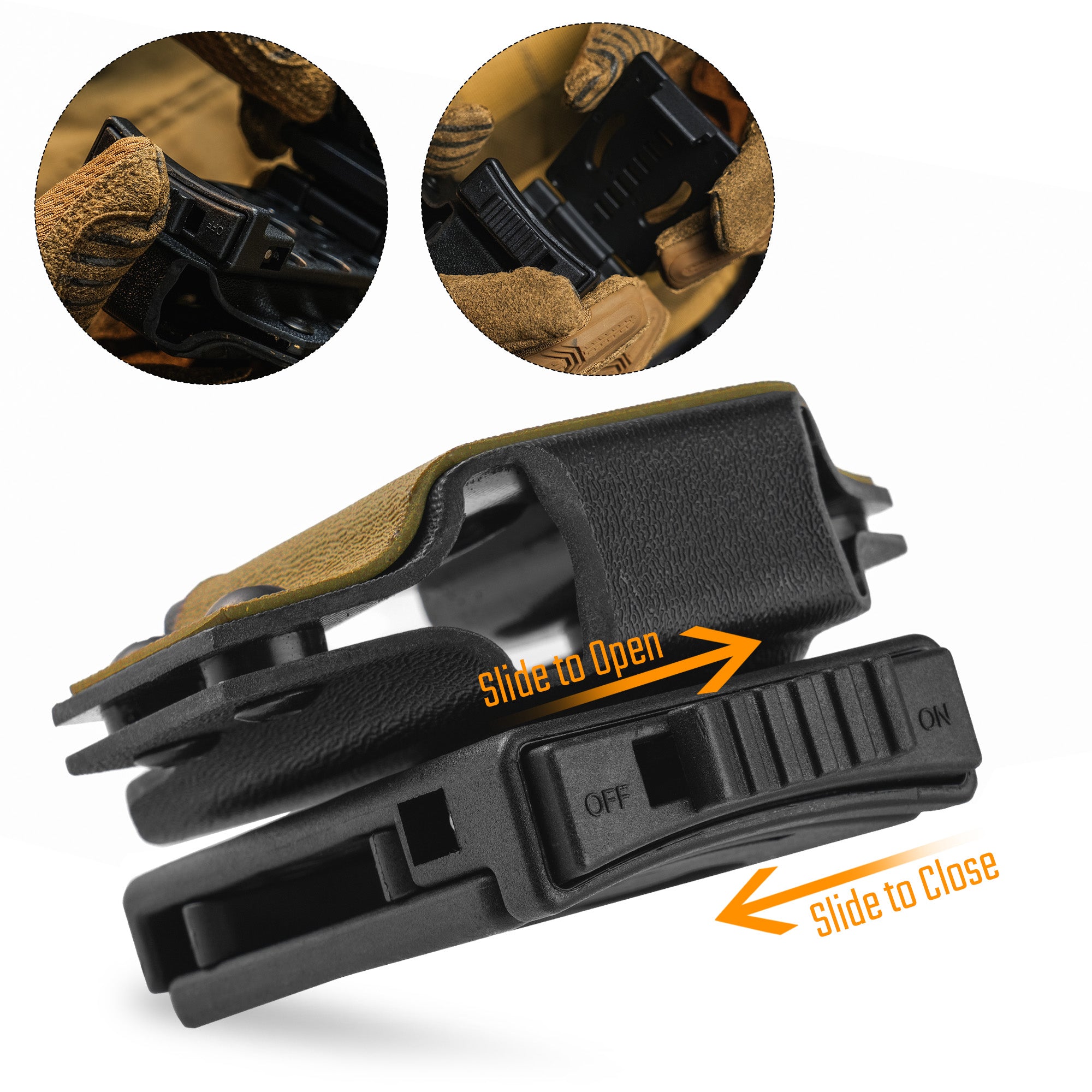 TacticalGeek TX1 Kydex Multitool Sheath Coyote Tan-4