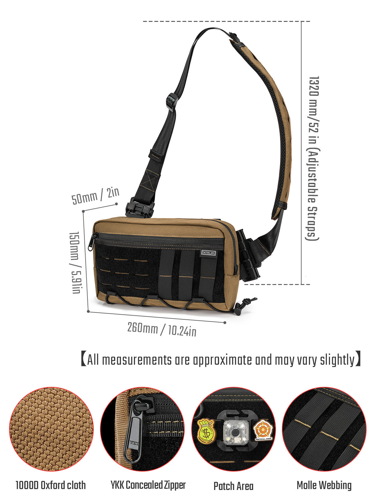 Cache L3C EDC Shoulder Bag