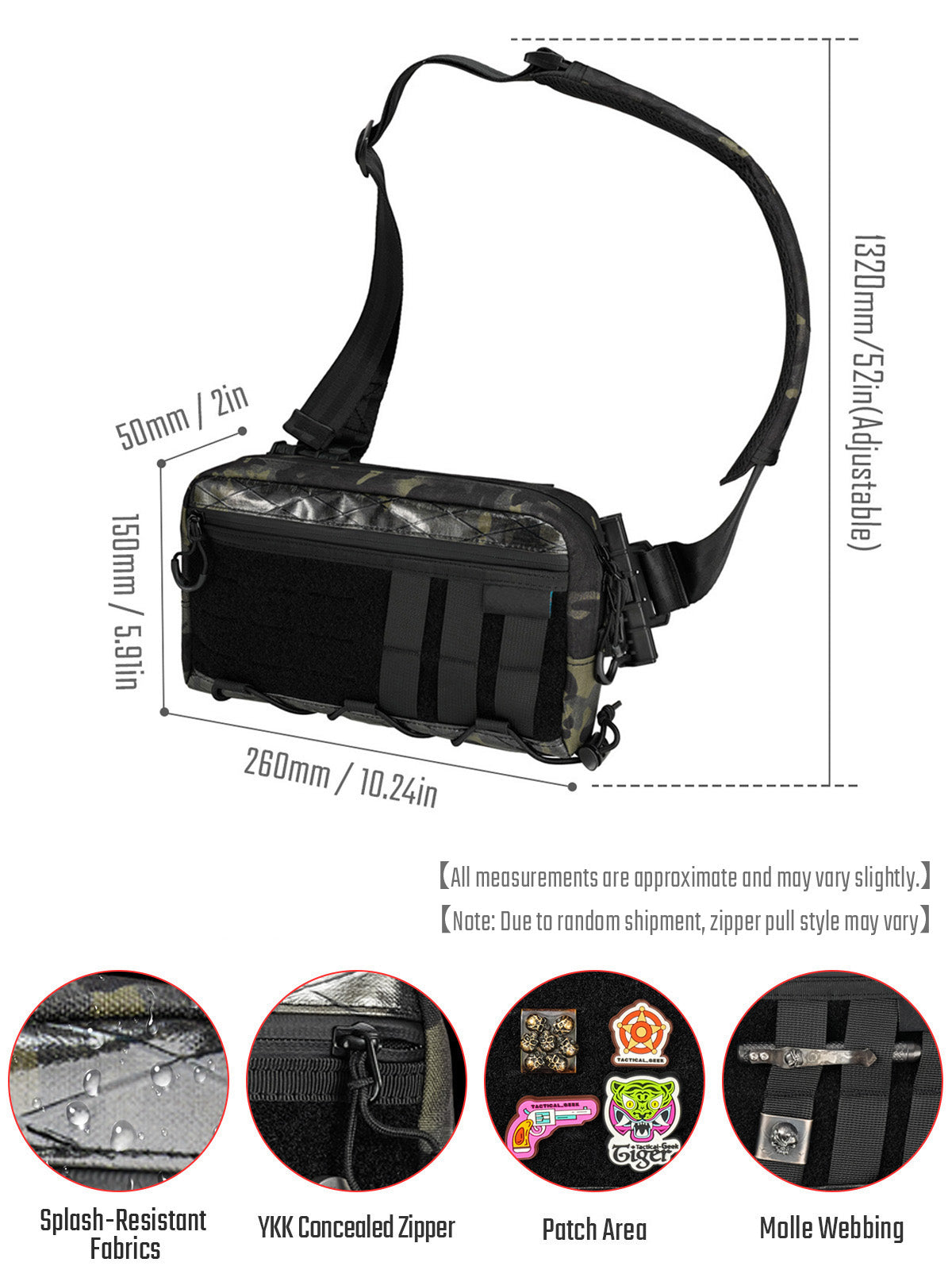 Cache L3 EDC Shoulder Bag (X-Pac)