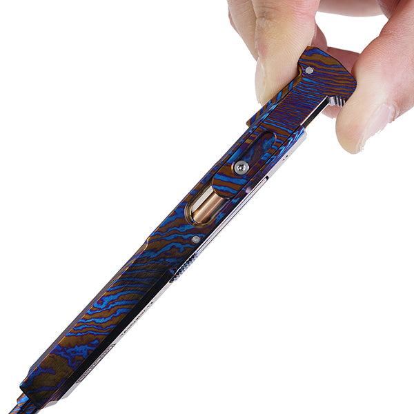 TActuator12 LIMITED Edition Bolt Action Titanium Tactical Pen (Geek-Ti)