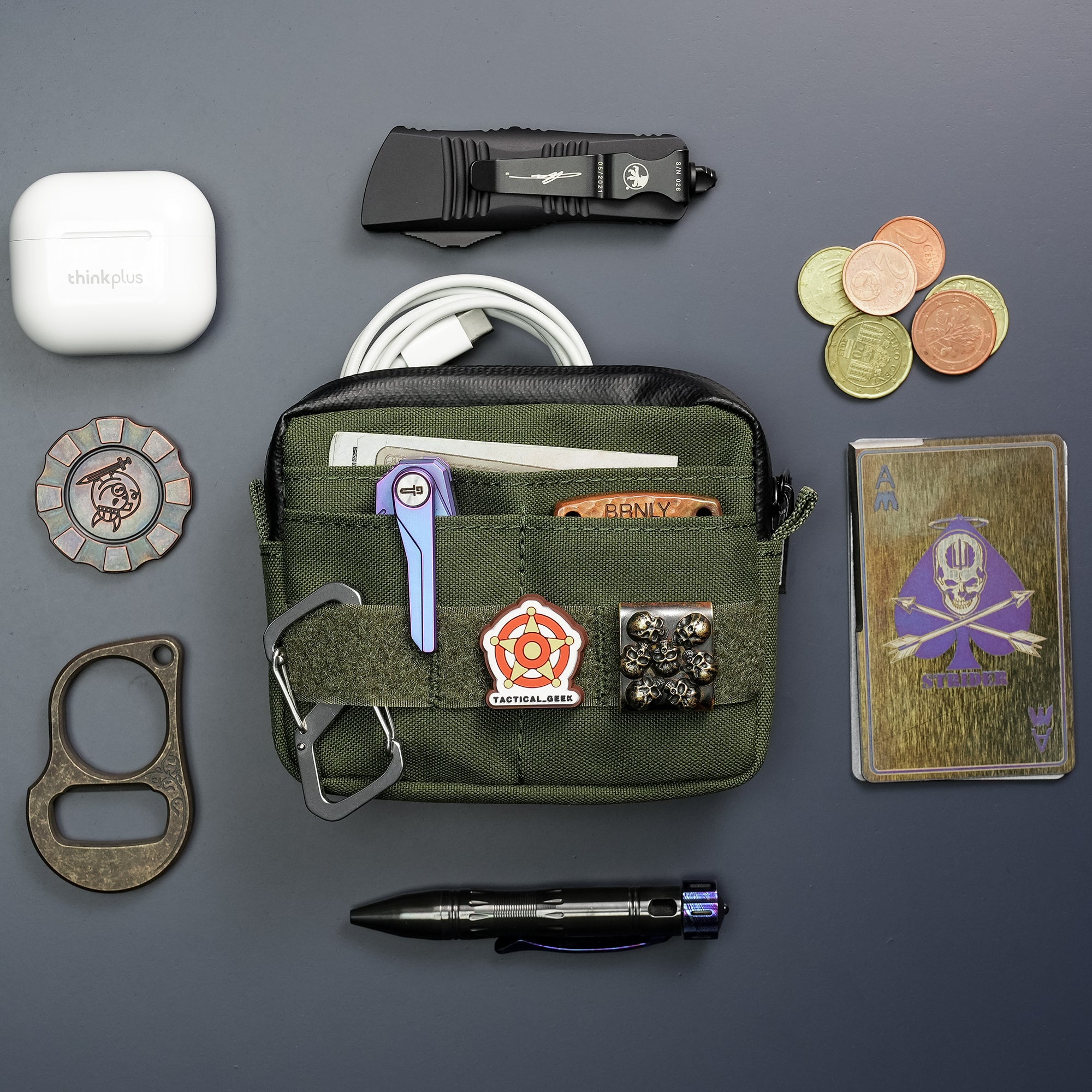 収納A3ポーチ(グリーン)