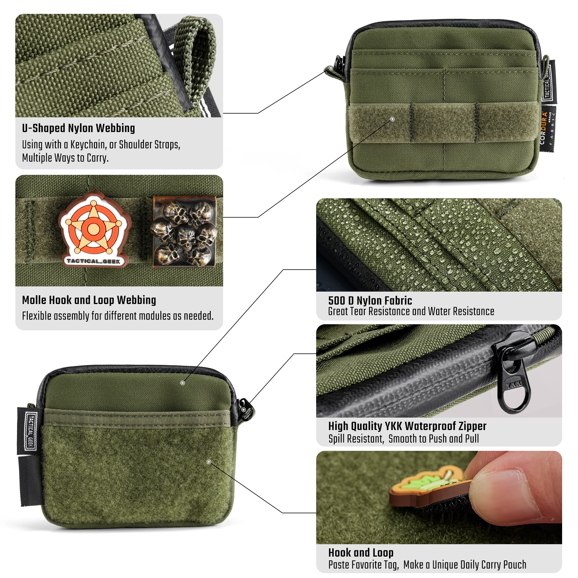 収納A3ポーチ(グリーン)