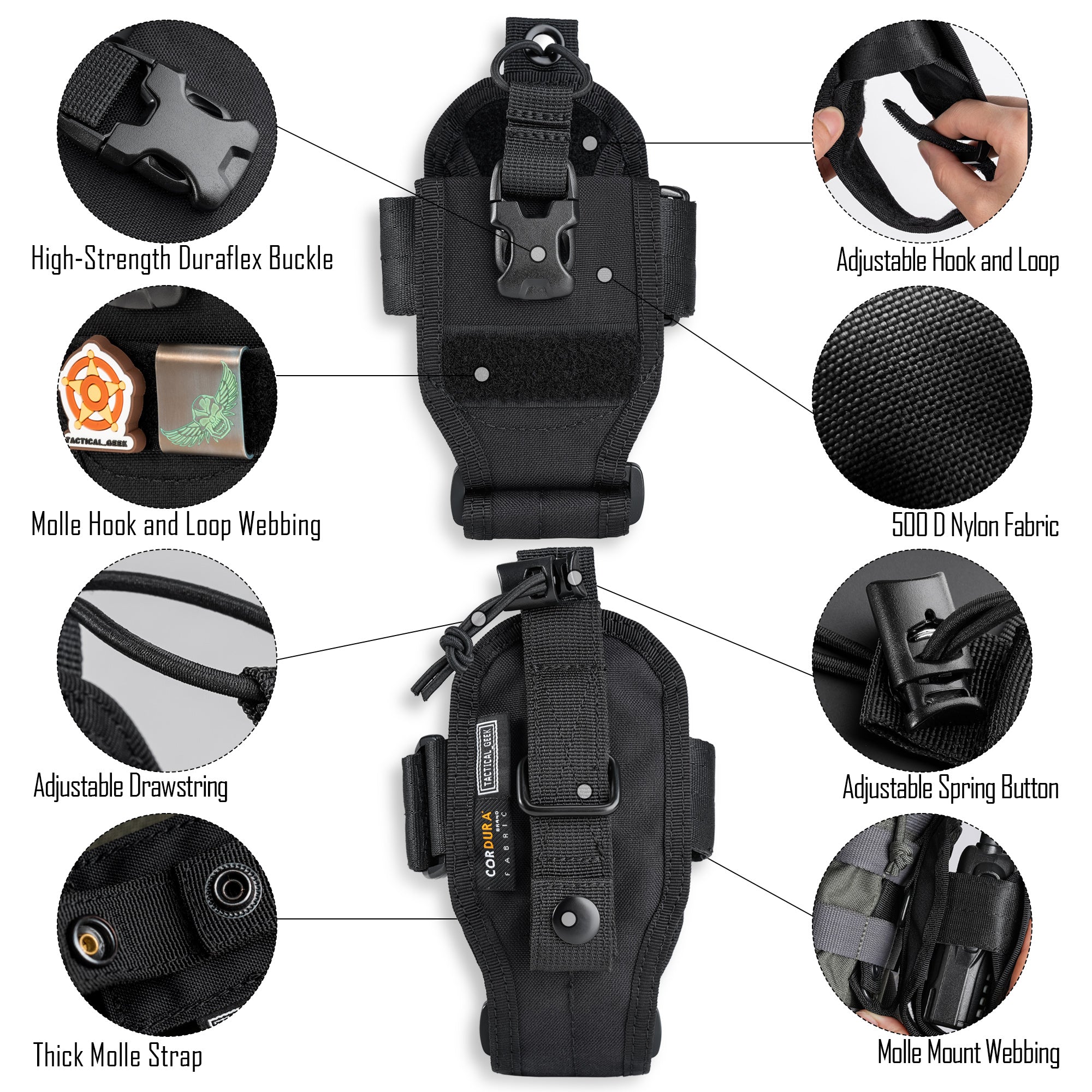 EXT10 トランシーバーシース(ブラック)