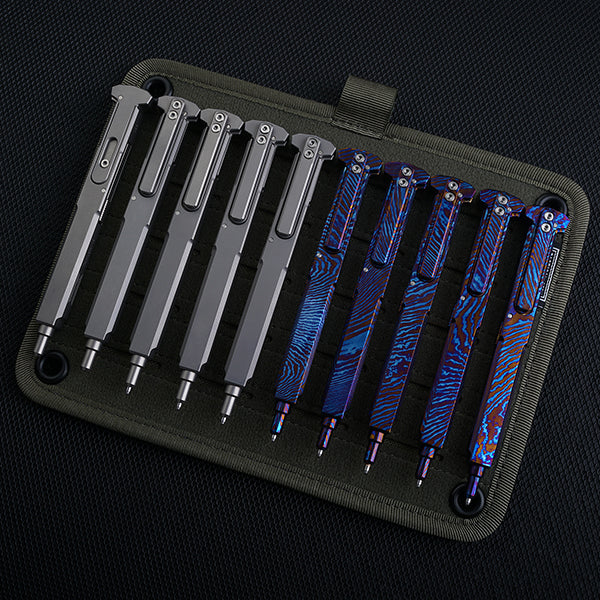 TActuator12 Bolt Action Titanium Tactical Pen (Sandblasted)