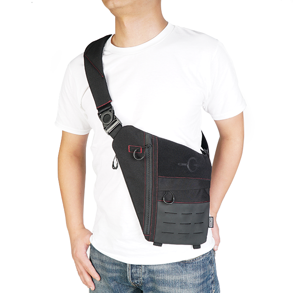 Tactical_Geek Cache L1 Stealth Side Carry Bag for urban tactical, EDC, outdoors and commuting