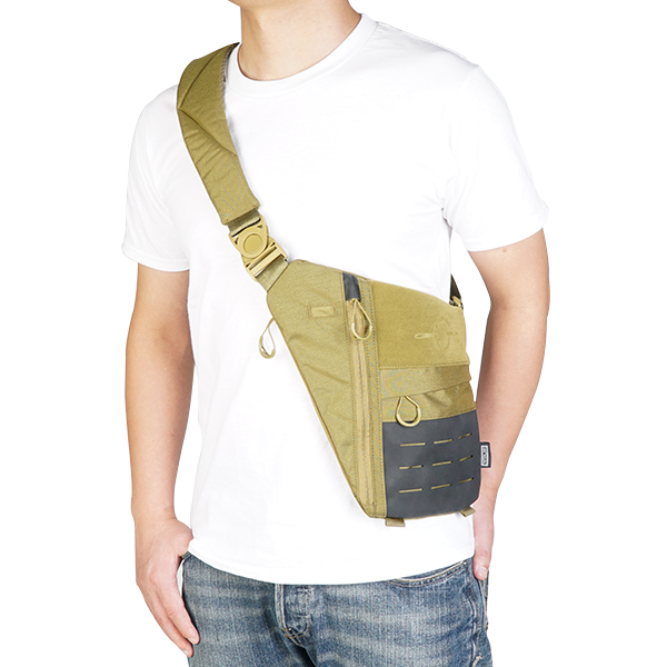 Tactical_Geek Cache L1 Stealth Side Carry Bag for urban tactical, EDC, outdoors and commuting