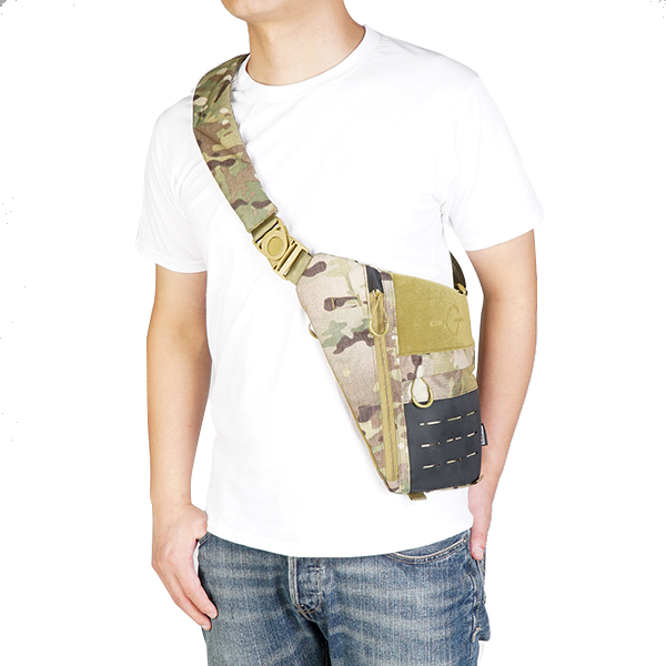 Tactical_Geek Cache L1 Stealth Side Carry Bag for urban tactical, EDC, outdoors and commuting