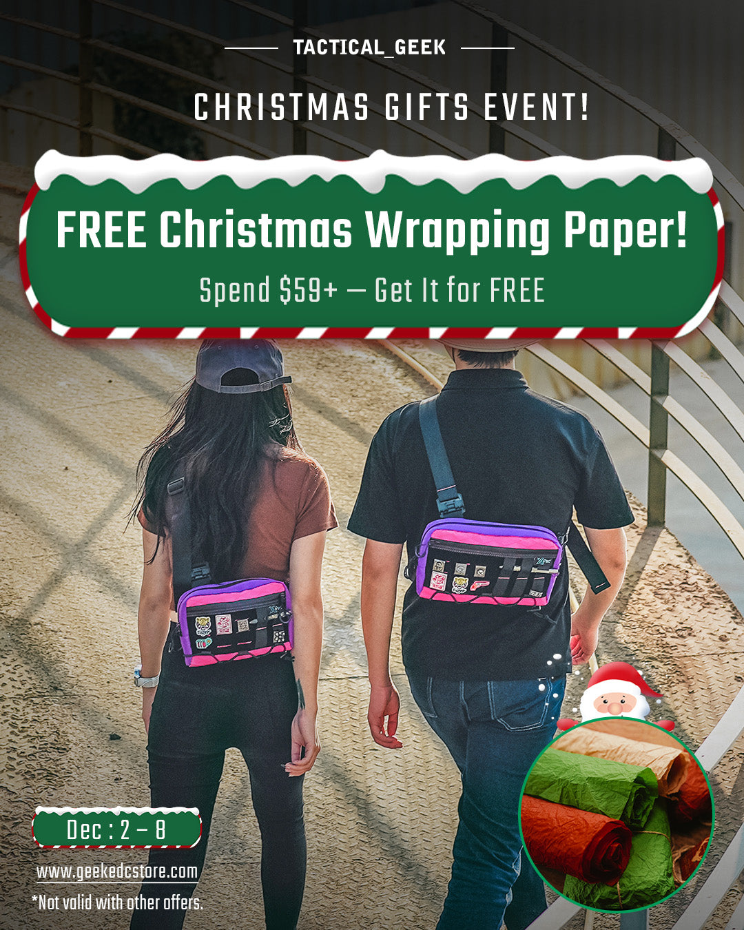 🎄Free Christmas Gift Wrapping at TacticalGeek 🎁