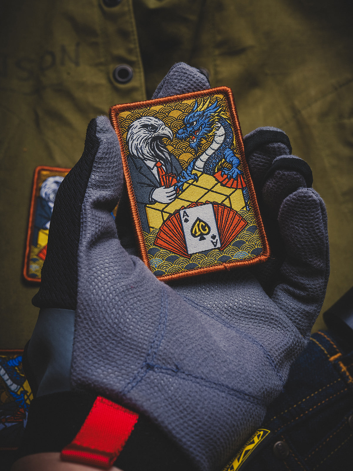 TacticalGeek BG20 Patches – Dragon vs Eagle  🐉🦅