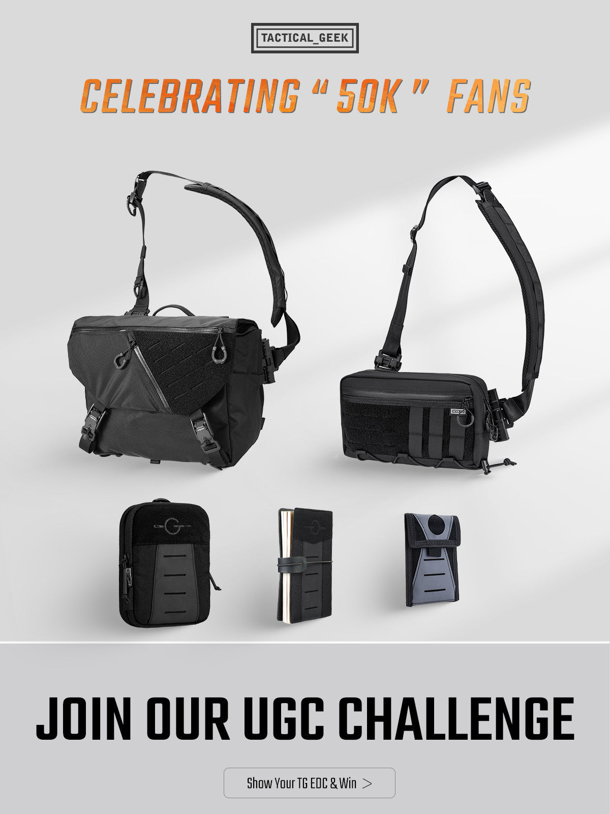🏆 EDC UGC Challenge 2026 | #CarryWithTG Tactical Gear Giveaway ($1000+ Rewards)