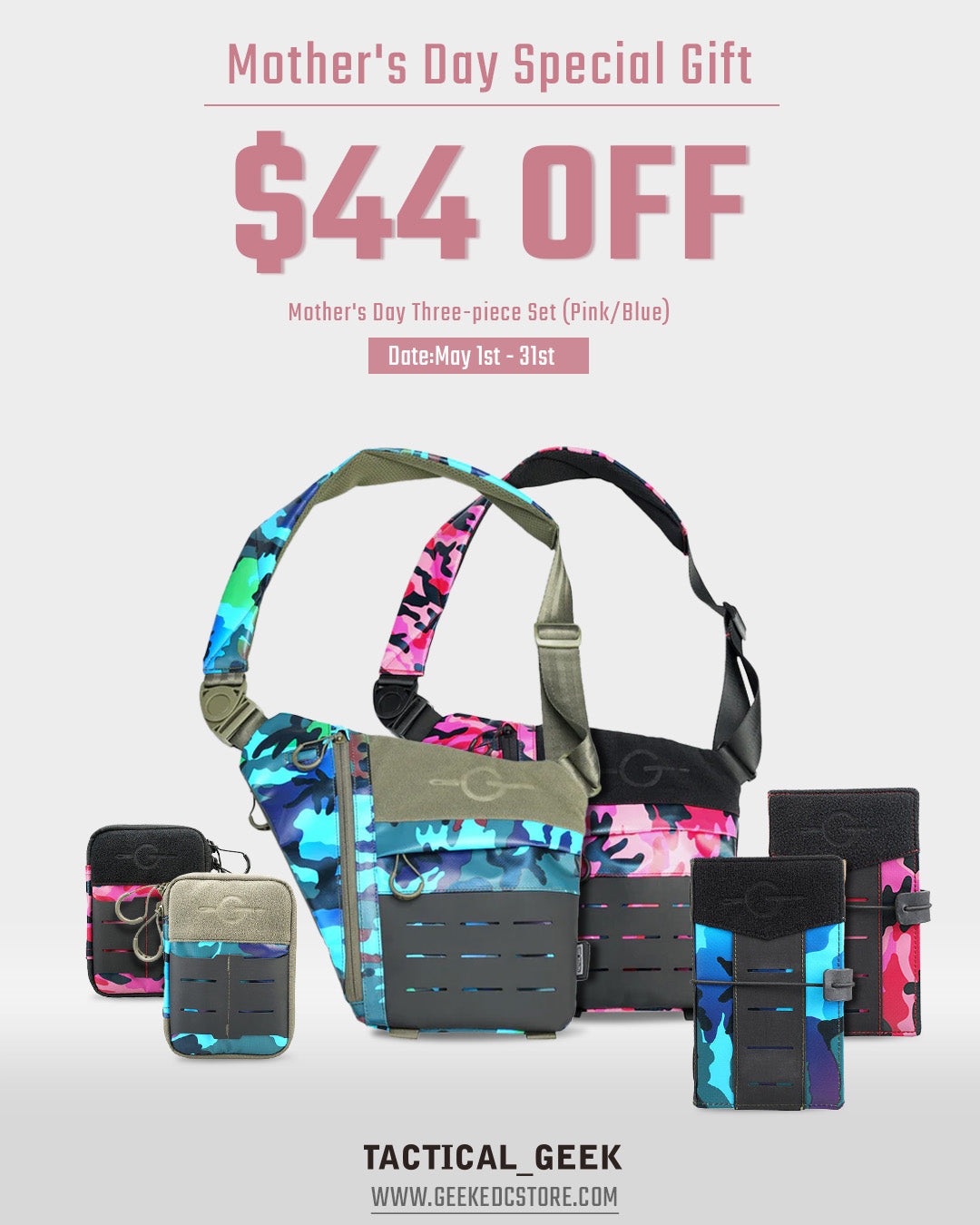 TacticalGeek EDC Gear Deal — Save $44 on Our Ultimate Three-piece Carry Set!