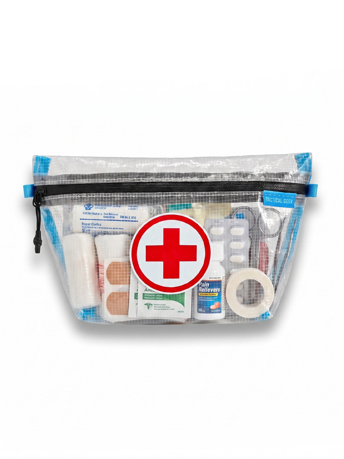 HS2 Clear First Aid Organizer Pouch