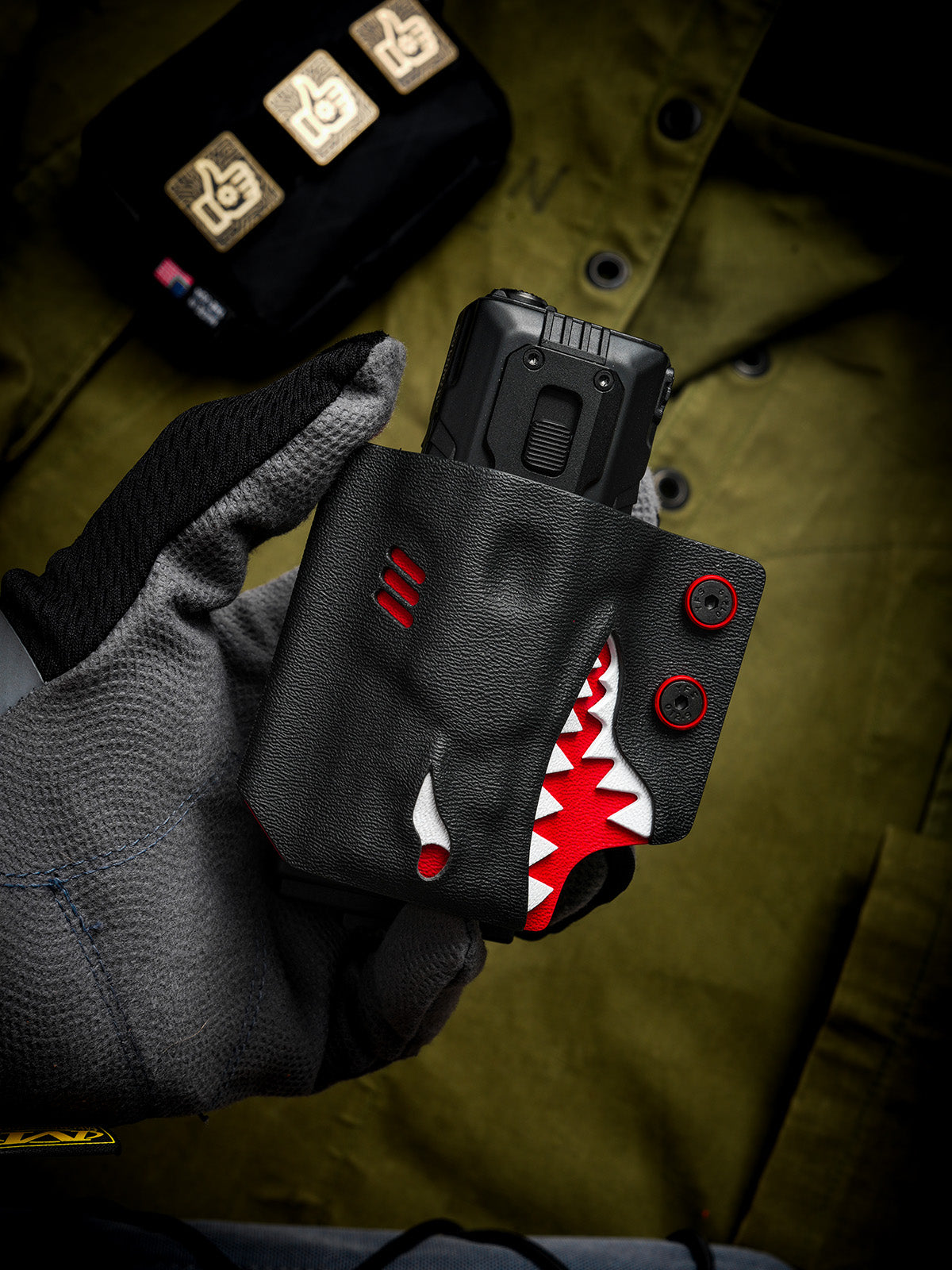 TX13 Flashlight Sheath for Nitecore EDC37 (Craftsman Handmade, ships in 30 days)