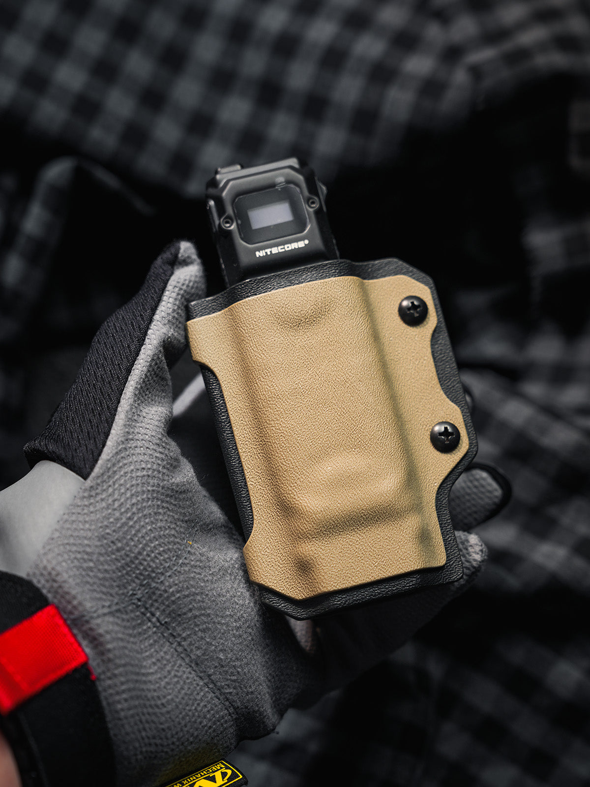 TacticalGeek TX10 Flashlight Sheath for Nitecore EDC29 (Craftsman