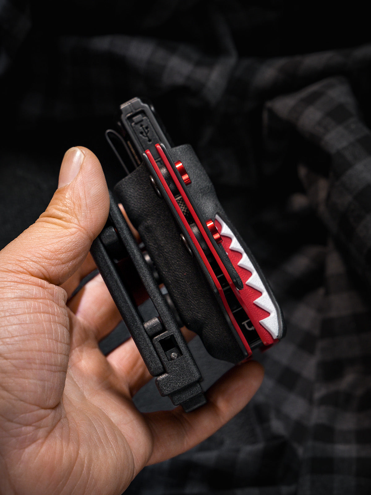 TX26 Flashlight Sheath for Nitecore EDC09(Craftsman Handmade, ships in