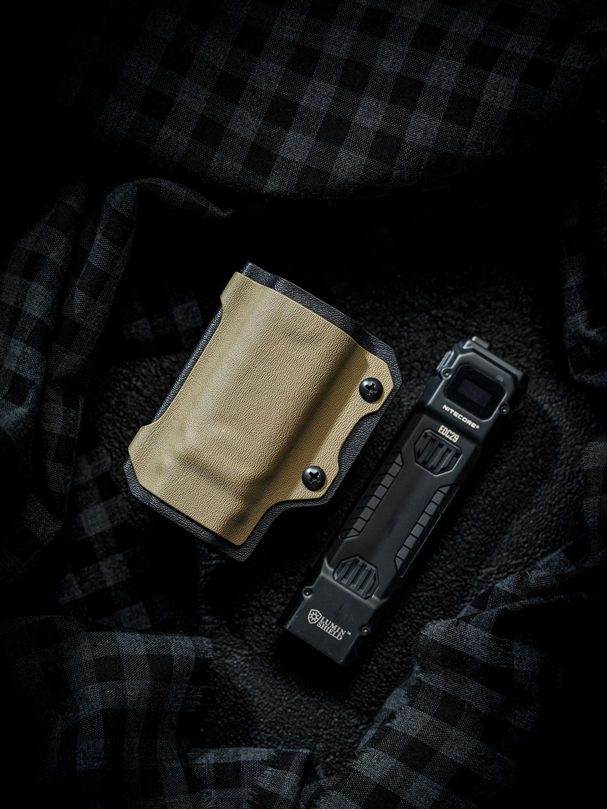 TacticalGeek TX10 Flashlight Sheath for Nitecore EDC29 (Craftsman