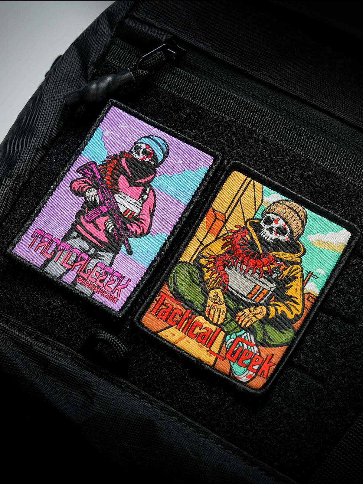 Horimukade × Tactical Geek – BG26 Patches