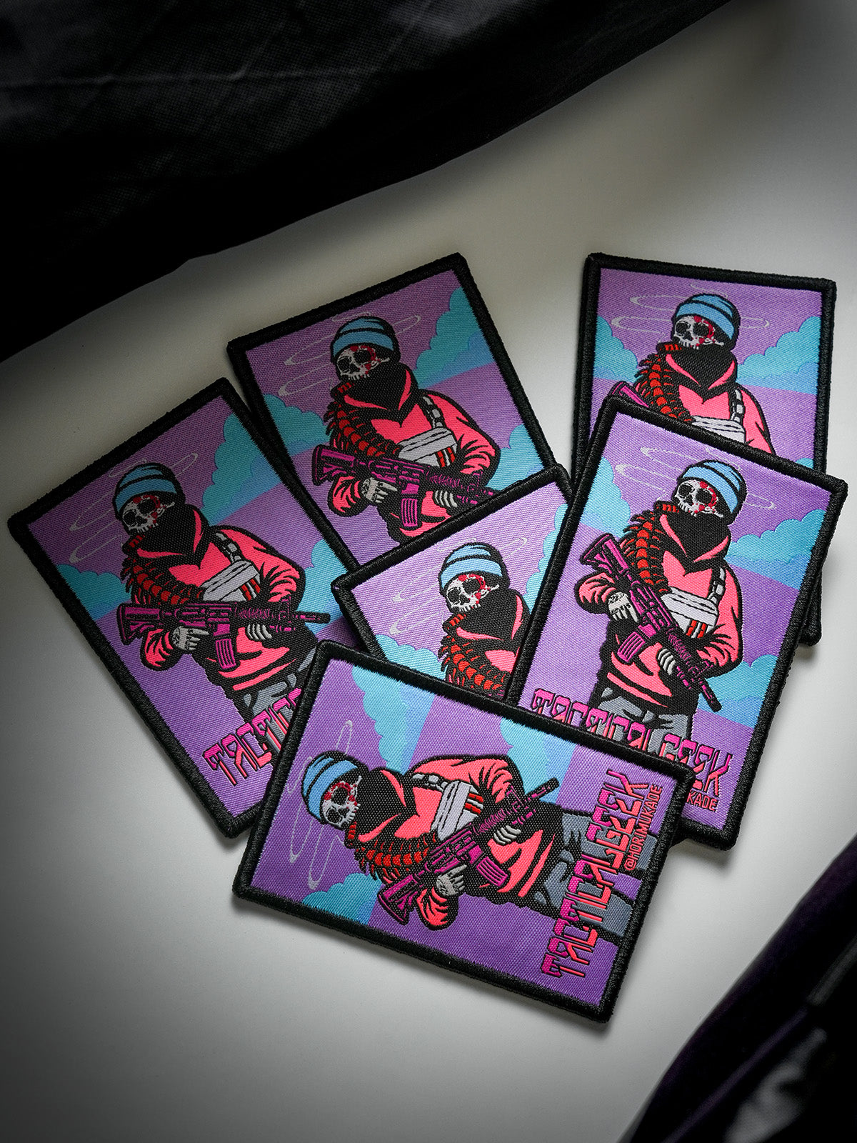 Horimukade × Tactical Geek – BG26 Patches