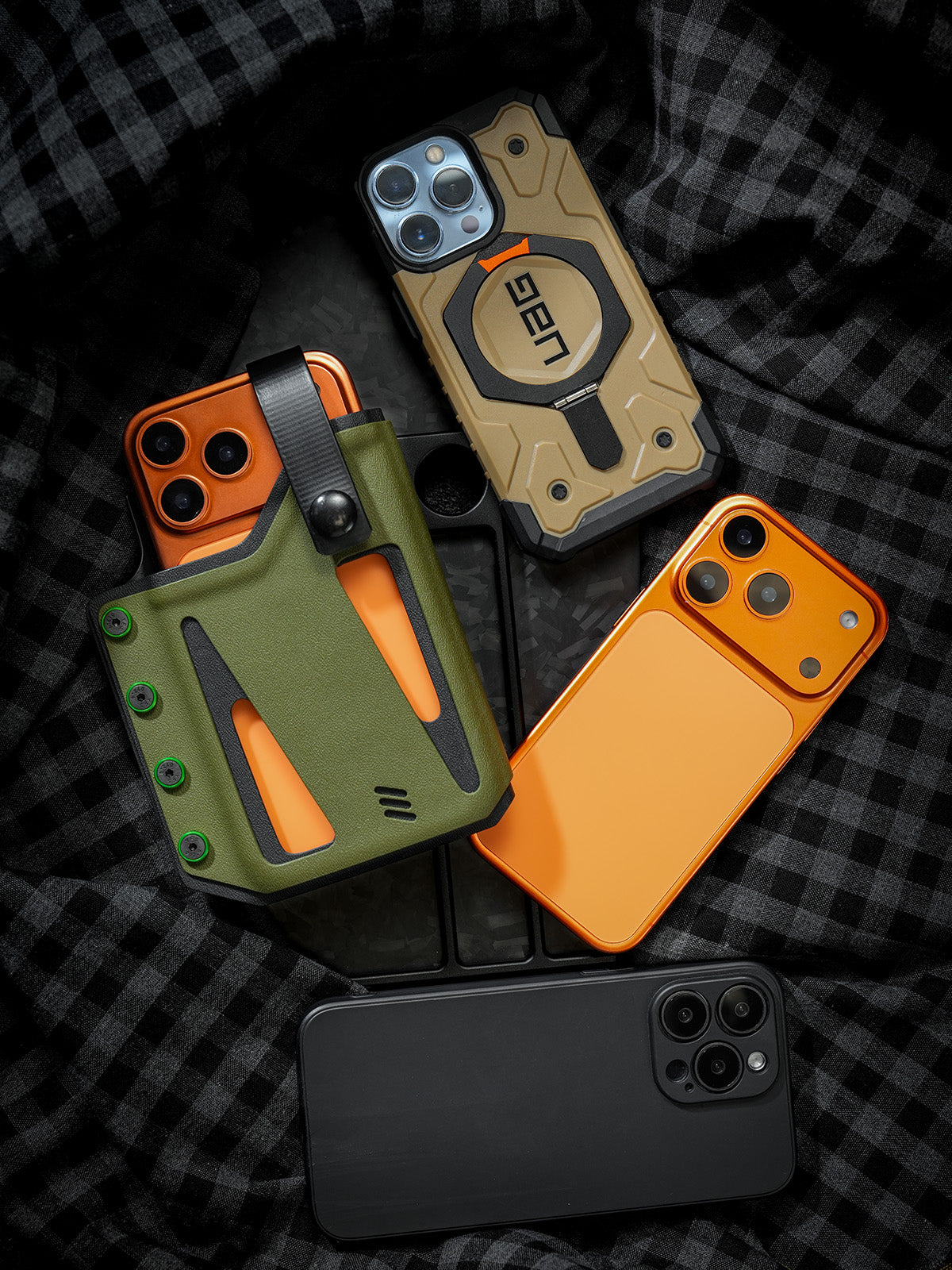 Skeleton Frameg Phone Case for iPhone 17 Pro & iPhone 17 Pro Max (Unique item）