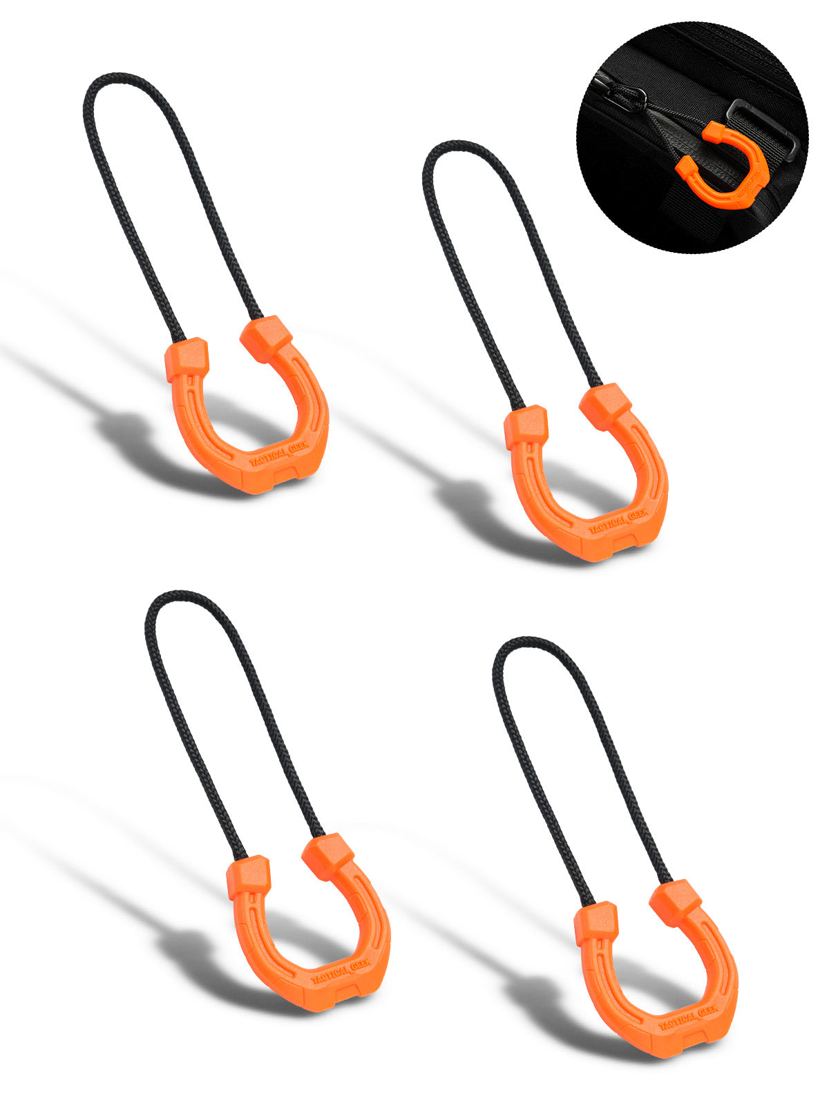 TACTICAL GEEK G14 Zipper Pulls（ 4 Pieces ）