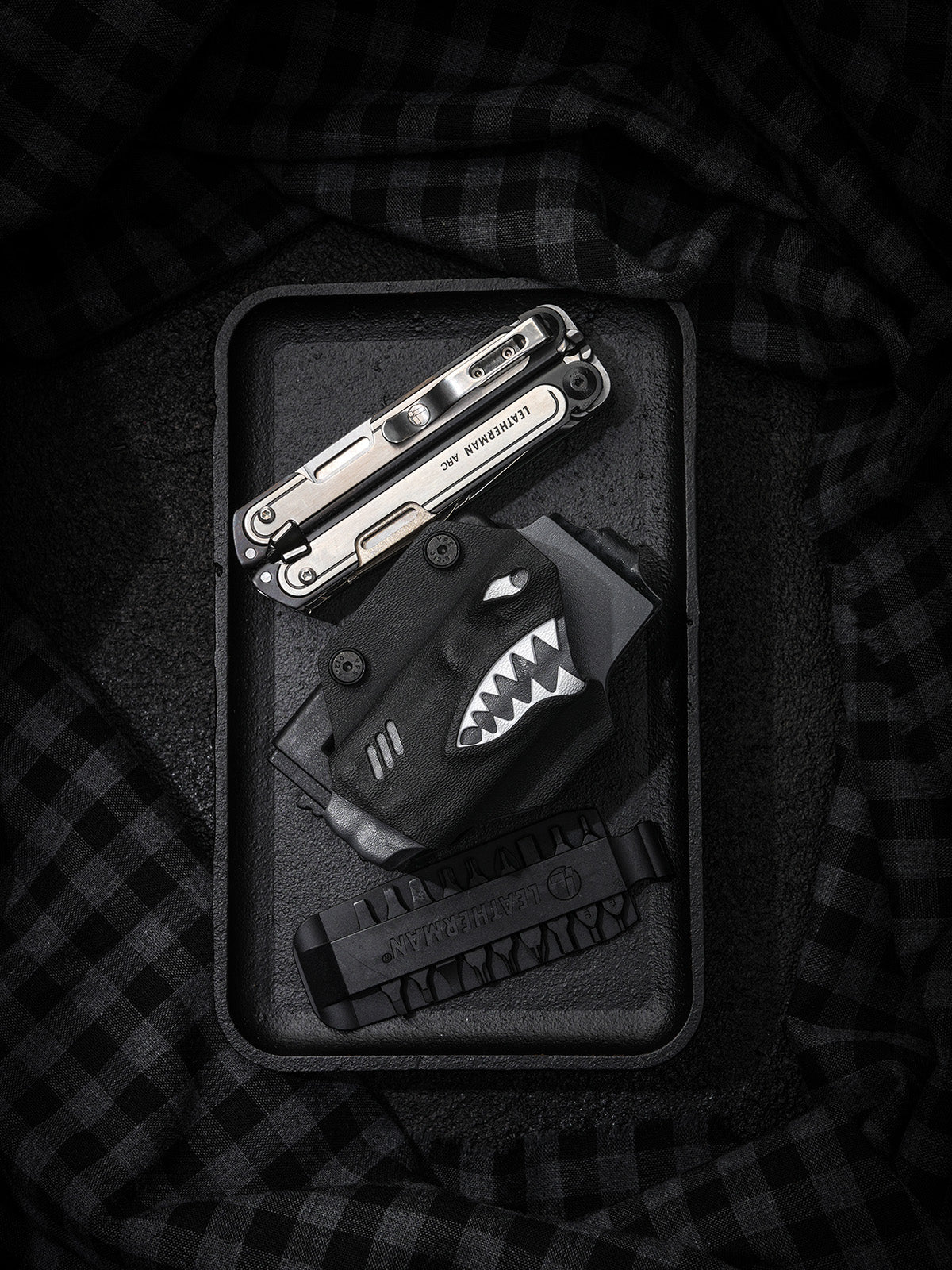 TX16 Multi-Tool Sheath for Leatherman ARC& Bit Kit Set(Craftsman Handmade, ships in 30 days)