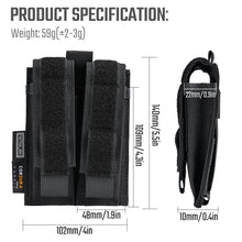 EXT9 Double Pistol Mag Pouch (BLACK)